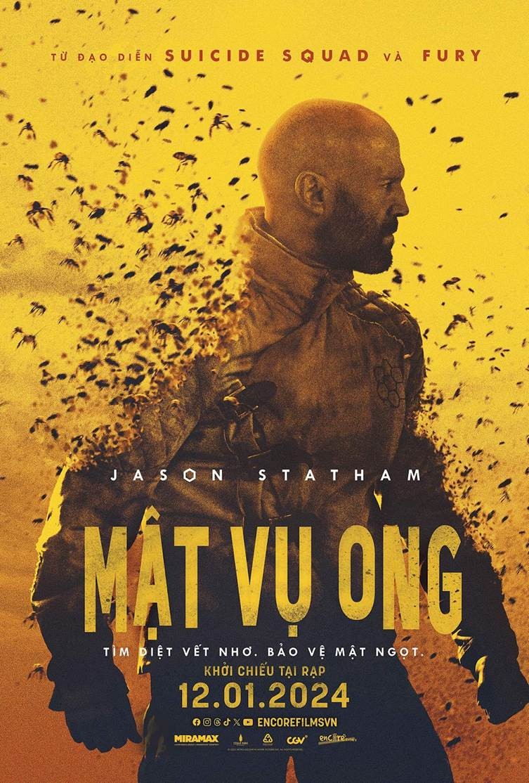 Tài Tử Hành Động Jason Statham Trở Lại Trong Phim Mới Của Đạo Diễn “Biệt Đội Cảm Tử”, Khởi Chiếu Tại Rạp Việt Trong Tháng 1