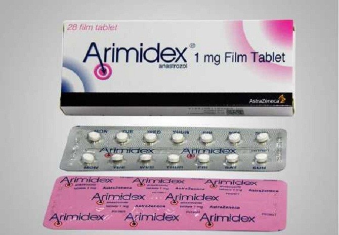 Thông tin quy cách đóng gói thuốc Arimidex không đúng với thuốc Arimidex 1mg được Cục Quản lý Dược cấp số đăng ký lưu hành tại Việt Nam. Ảnh: Sở Y tế Hà Nội