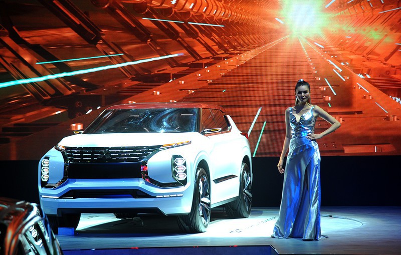 mitsubishi mang concept gt-phev cua tuong lai toi vms 2019 hinh 2
