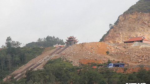 Hà Giang tạm đình chỉ thi công dự án khu du lịch tâm linh Lũng Cú 800 tỷ đồng