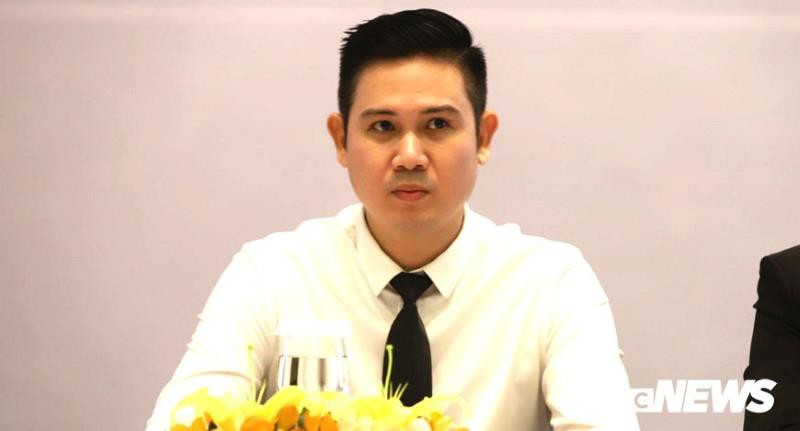 Ông Phạm Văn Tam tại họp báo vào tháng 9/2019.