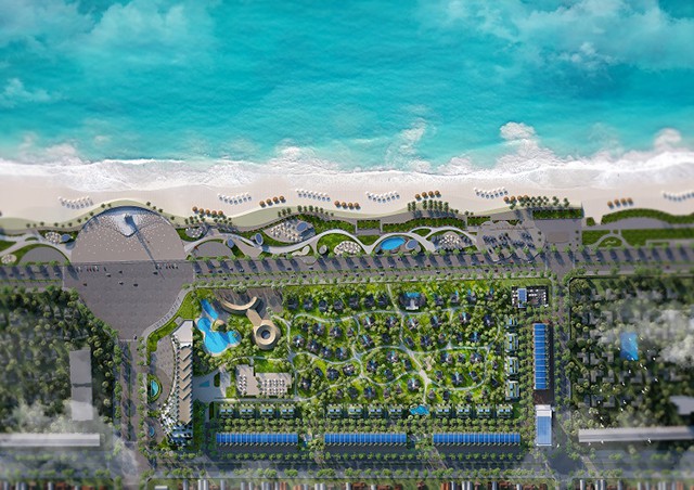 Phối cảnh Dự án Thera Premium trong khu du lịch nghỉ dưỡng Việt Beach