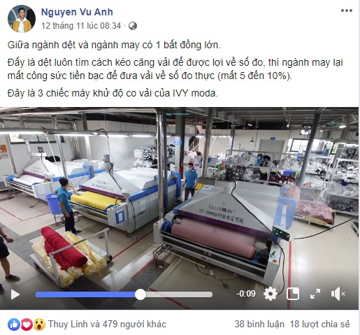 Trong lúc em trai Nguyễn Vũ Hải Anh và Seven.AM vướng scandal ‘cắt mác Tàu, gắn nhãn Việt”, CEO Ivy Moda liên tiếp đăng video chứng tỏ hướng đi ngược lại của thương hiệu - Ảnh 2.
