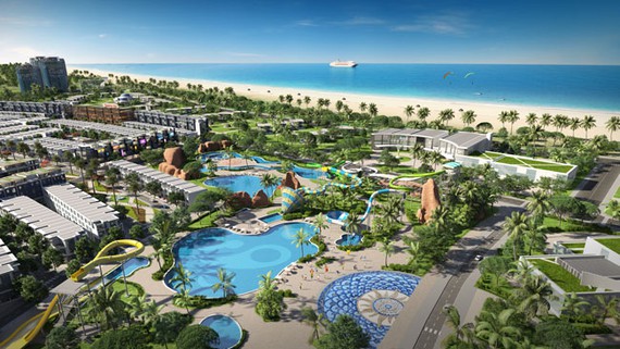 Phối cảnh dự án Khu đô thị Nhơn Hội New City