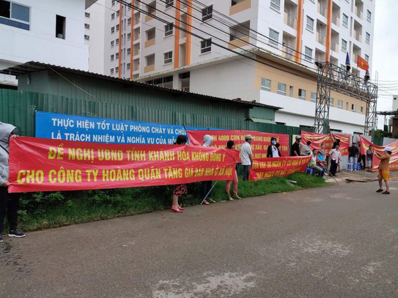 Địa ốc Hoàng Quân 8 lần thất hứa giao nhà, cư dân cầu cứu tân Bí thư Khánh Hòa - ảnh 1