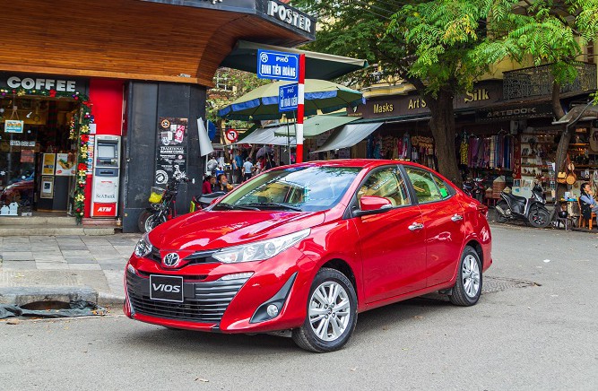 Toyota Vios phiên bản 2020.