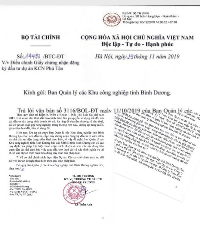 Chủ tịch UBND tỉnh Bình Dương: Không có chuyện ký duyệt vượt thẩm quyền - ảnh 2