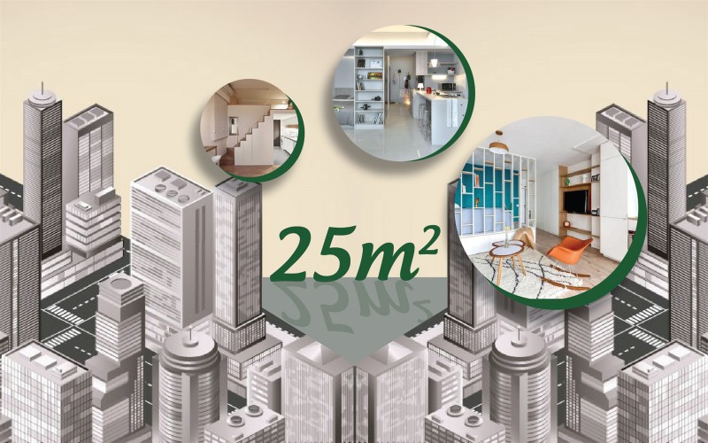 Căn hộ 25m2: Một thập kỷ trầy trật phá vỡ định kiến 