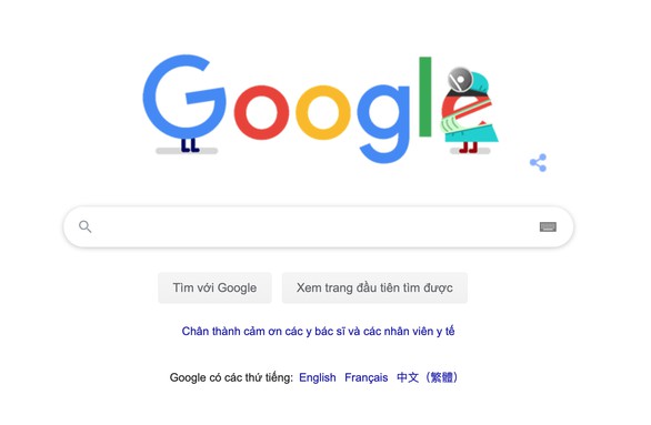 Google khởi xướng tuần lễ tri ân người đầu tuyến chống dịch COVID-19 - Ảnh 1.