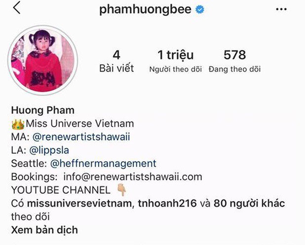 Xóa tài khoản Instagram hơn 1 triệu follow, nghi vấn Phạm Hương quyết định ở ẩn