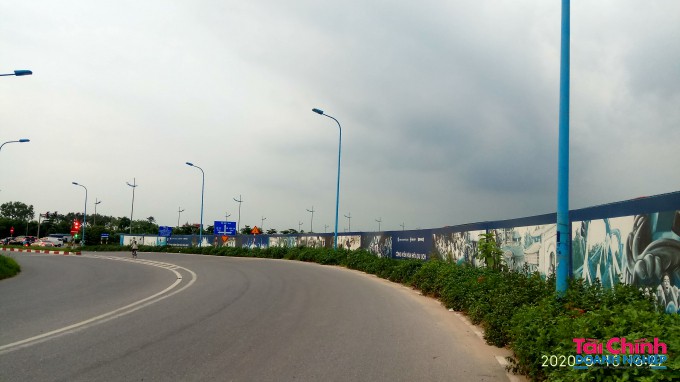 Dự án Công viên Kim Quy hay nằm ngay tại điểm giao lộ giữa đường Trường Sa với đường Võ Nguyên Giáp