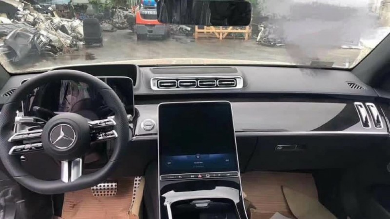Nội thất rò rỉ của Mercedes-Benz S-Class 2021.