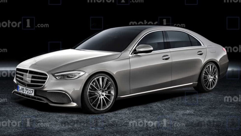 Hình ảnh hé lộ thiết kế chính thức của Mercedes-Benz S-Class 2021.