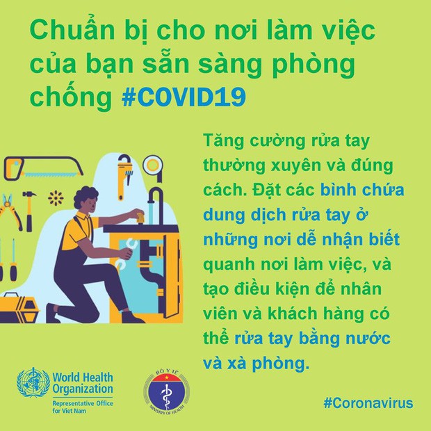 Một vài lưu ý cần nhớ khi đi làm trong thời điểm có thêm ca nhiễm COVID-19 mới