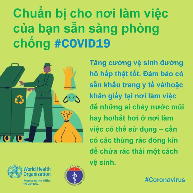 Một vài lưu ý cần nhớ khi đi làm trong thời điểm có thêm ca nhiễm COVID-19 mới