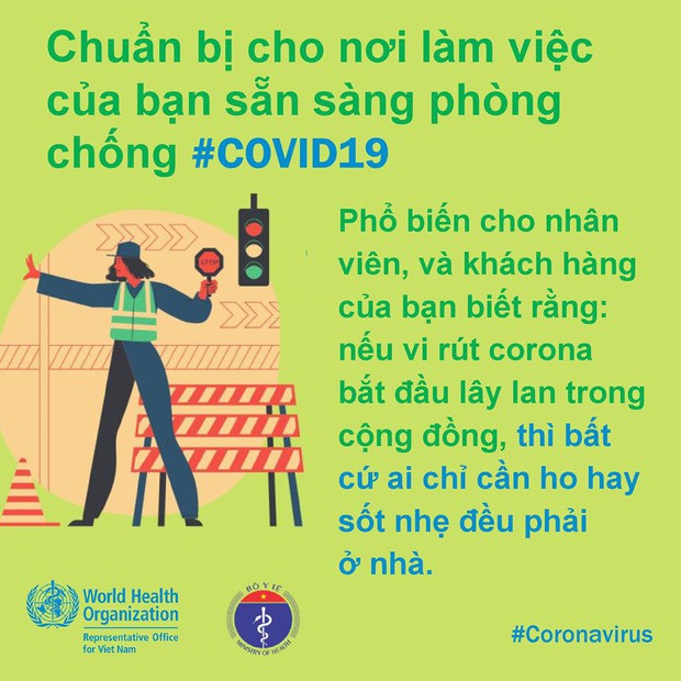 Một vài lưu ý cần nhớ khi đi làm trong thời điểm có thêm ca nhiễm COVID-19 mới