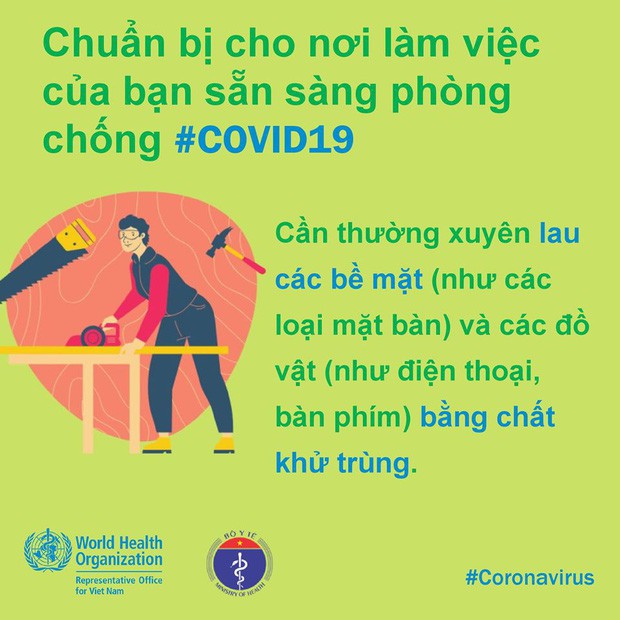 Một vài lưu ý cần nhớ khi đi làm trong thời điểm có thêm ca nhiễm COVID-19 mới
