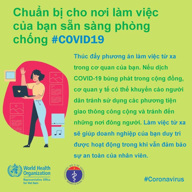 Một vài lưu ý cần nhớ khi đi làm trong thời điểm có thêm ca nhiễm COVID-19 mới