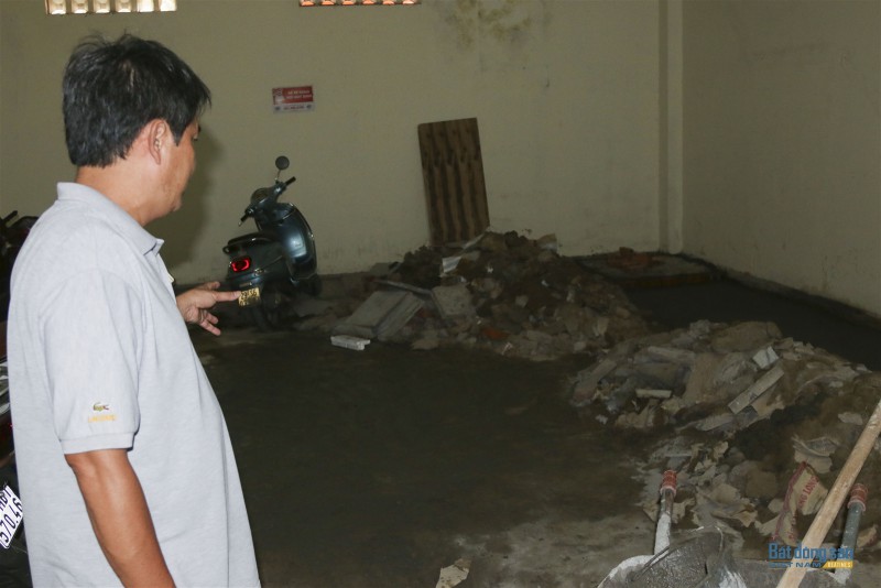 Xuống cấp, nhếch nhác khu nhà ở tái định cư