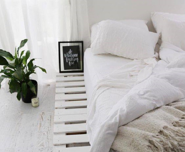 Thân thiện với môi trường cùng giường pallet 
