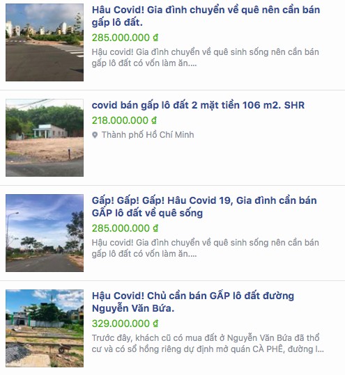 Thận trọng với quảng cáo bất động sản giá rẻ vì dịch Covid-19
