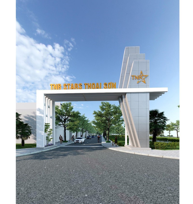 Cổng chào dự án TNR Stars Thoại Sơn
