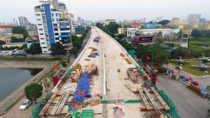 Toàn cảnh 5 dự án giao thông trọng điểm ở Hà Nội sắp thông xe - Ảnh 18. Toàn cảnh 5 dự án giao thông trọng điểm ở Hà Nội sắp thông xe - Ảnh 18.