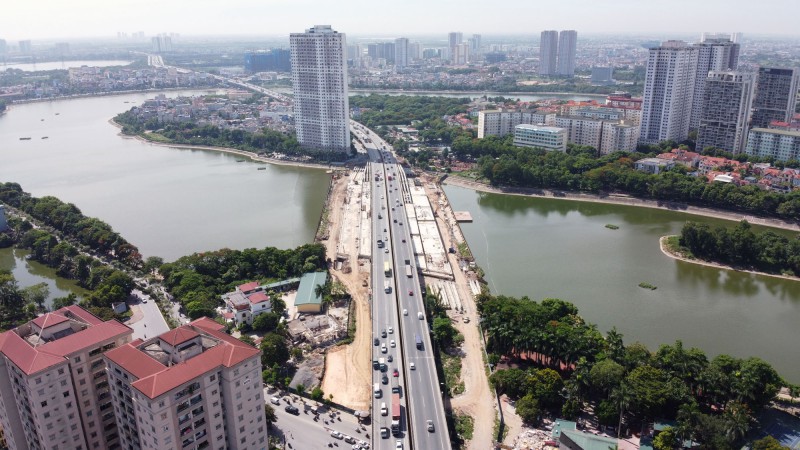 Toàn cảnh 5 dự án giao thông trọng điểm ở Hà Nội sắp thông xe - Ảnh 26. Toàn cảnh 5 dự án giao thông trọng điểm ở Hà Nội sắp thông xe - Ảnh 26.