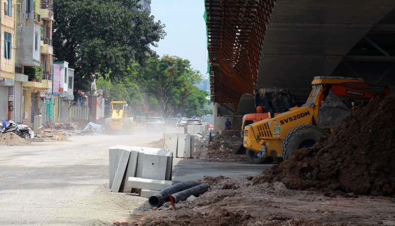Toàn cảnh 5 dự án giao thông trọng điểm ở Hà Nội sắp thông xe - Ảnh 8. Toàn cảnh 5 dự án giao thông trọng điểm ở Hà Nội sắp thông xe - Ảnh 8.