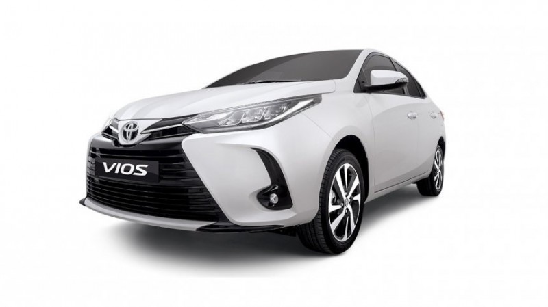 Bổ sung thiết kế đầu xe mới của Toyota Vios 2020.