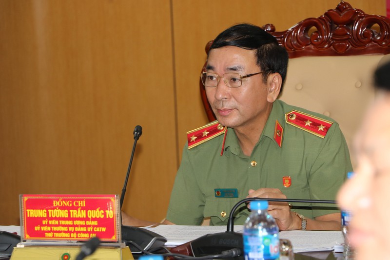 Trung tướng Trần Quốc Tỏ - Thứ trưởng Bộ Công an.