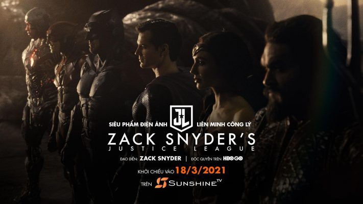 Khán giả Việt Nam sẽ được xem Justice League của Zack Snyder cùng giờ với Mỹ trên Sunshine TV