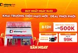 Di Động Việt ra mắt cửa hàng mới tại 77-79 Trần Quang Khải: Phụ kiện từ 99K, iPhone, Samsung giảm đến 4,5 triệu