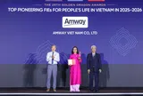 Amway Việt Nam ghi dấu lần thứ 10 được vinh danh giải thưởng Rồng Vàng