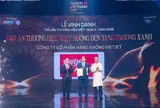Vietjet được vinh danh “Dấu ấn Thương hiệu Việt hướng tới tăng trưởng xanh”