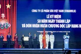 Vinamilk đón nhận Huân chương Độc lập hạng nhất tại dấu mốc tuổi 50