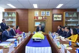 Ủy viên Bộ Chính trị, Thủ tướng Chính phủ Lê Minh Hưng thăm nhà máy Angkormilk của Vinamilk tại Campuchia