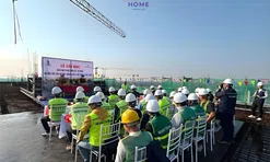 Happy Home Tràng Cát tăng tốc: Nhà ở xã hội chuẩn sống Vinhomes dần thành hình tại Nam Hải Phòng