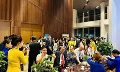 "Sức mạnh mềm" từ không gian văn hóa trà của hệ sinh thái thương hiệu DoiDep bên lề Hội nghị Kinh tế Toàn cầu