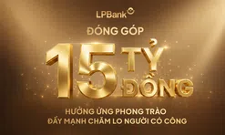 LPBank đóng góp 15 tỷ đồng chăm lo người có công, nối dài hành trình "Đền ơn đáp nghĩa"