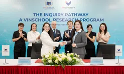 Vinschool và VinUni hợp tác phát triển năng lực nghiên cứu cho học sinh THPT
