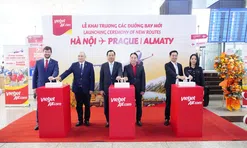 Vietjet khai trương 3 đường bay kết nối Hà Nội với Trung Á và châu Âu