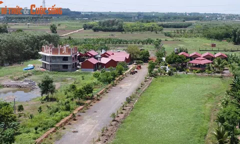 Đồng Nai: Tường cao che khu nghỉ dưỡng trên đất lúa ở xã Gia Tân 2?