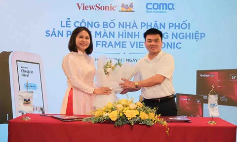 Lễ ký kết hợp tác COMQ – ViewSonic: Khẳng định vị thế tại thị trường màn hình công nghiệp Việt Nam