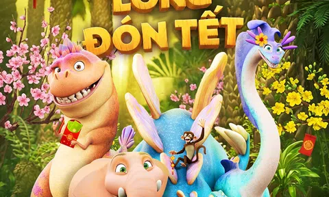 Khủng Long Đón Tết khởi chiếu mùng 4, lựa chọn lý tưởng để cha mẹ dẫn bé ra rạp đầu năm