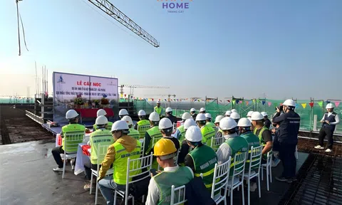 Happy Home Tràng Cát tăng tốc: Nhà ở xã hội chuẩn sống Vinhomes dần thành hình tại Nam Hải Phòng