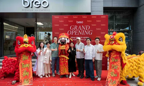 Breo ra mắt cửa hàng đầu tiên tại Việt Nam, mở ra không gian công nghệ chăm sóc sức khỏe hiện đại