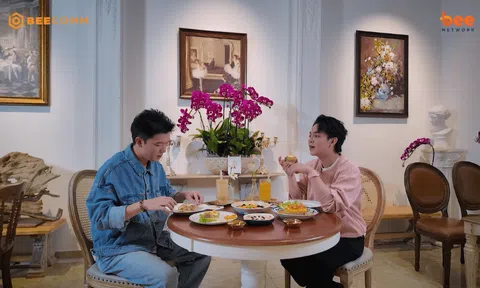 Tuấn Kiệt và Bi Max mê mẩn không gian nghệ thuật và món ngon tại “Quán ăn hạnh phúc"