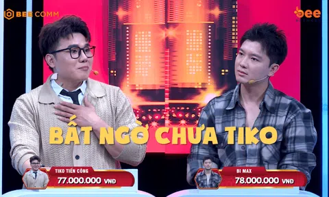Vận May Gọi Tên Ai? tập 6: Bi Max thắng sát nút 1 triệu, ẵm 155 triệu từ tay Tiko Tiến Công đầy ngoạn mục