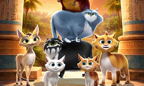 Màn trở lại đầy náo nhiệt của hội boss cưng “Mèo Siêu Quậy Ở Viện Bảo Tàng” giữa Ai Cập huyền bí